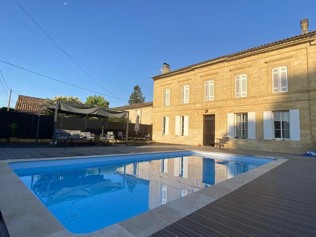 Maison De Maitre Gironde Saint-Philippe-dʼAiguille Kültér fotó