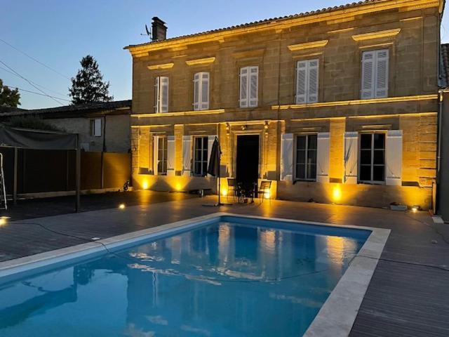 Maison De Maitre Gironde Saint-Philippe-dʼAiguille Kültér fotó